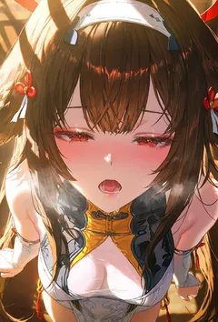 神狐大人没有输！只是变成变态母猪的样子♥
